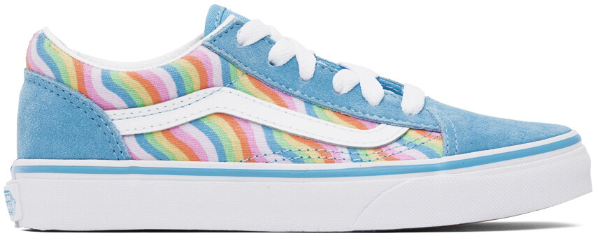 

Детские синие кроссовки Old Skool Vans