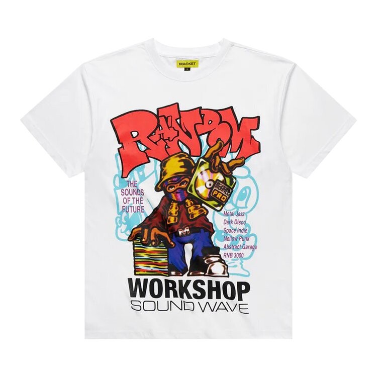 

Футболка Market Soundwave T-Shirt White, белый
