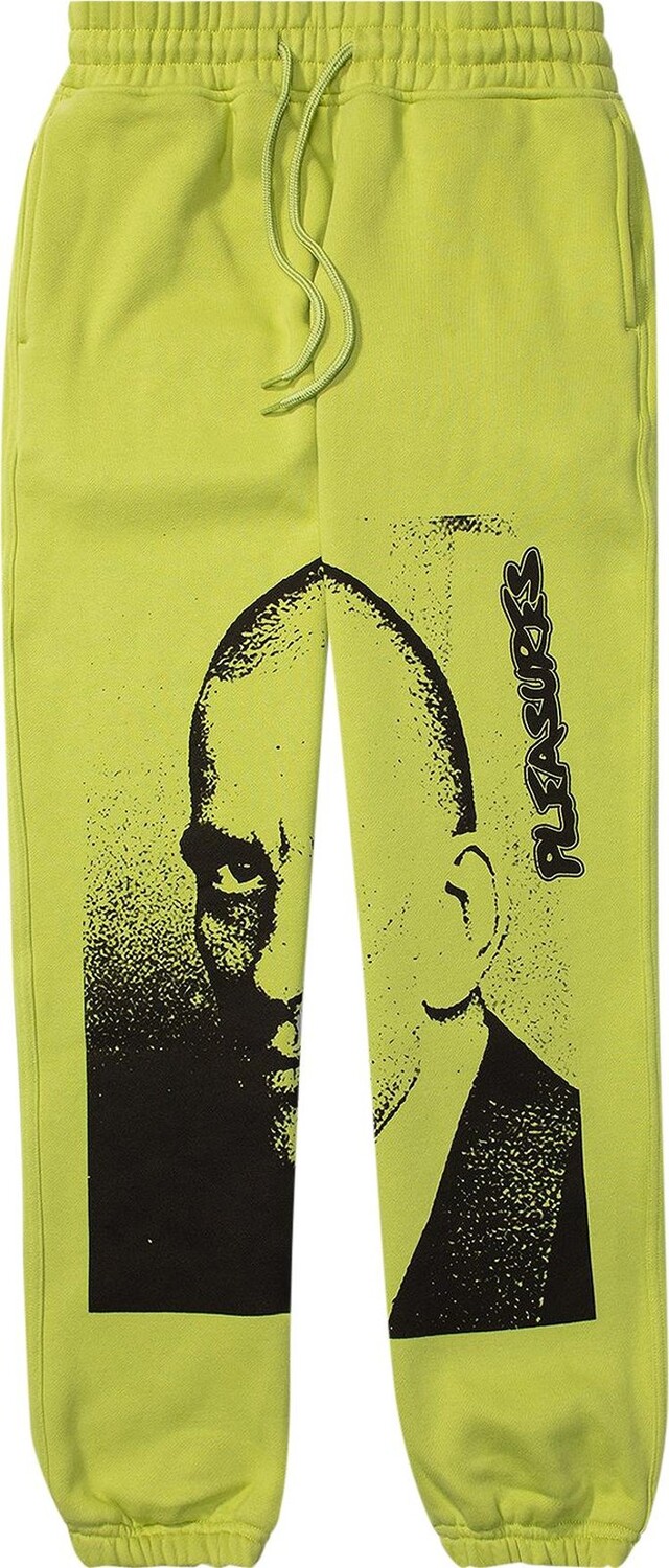 

Спортивные брюки Pleasures Backbone Sweatpants 'Green', зеленый