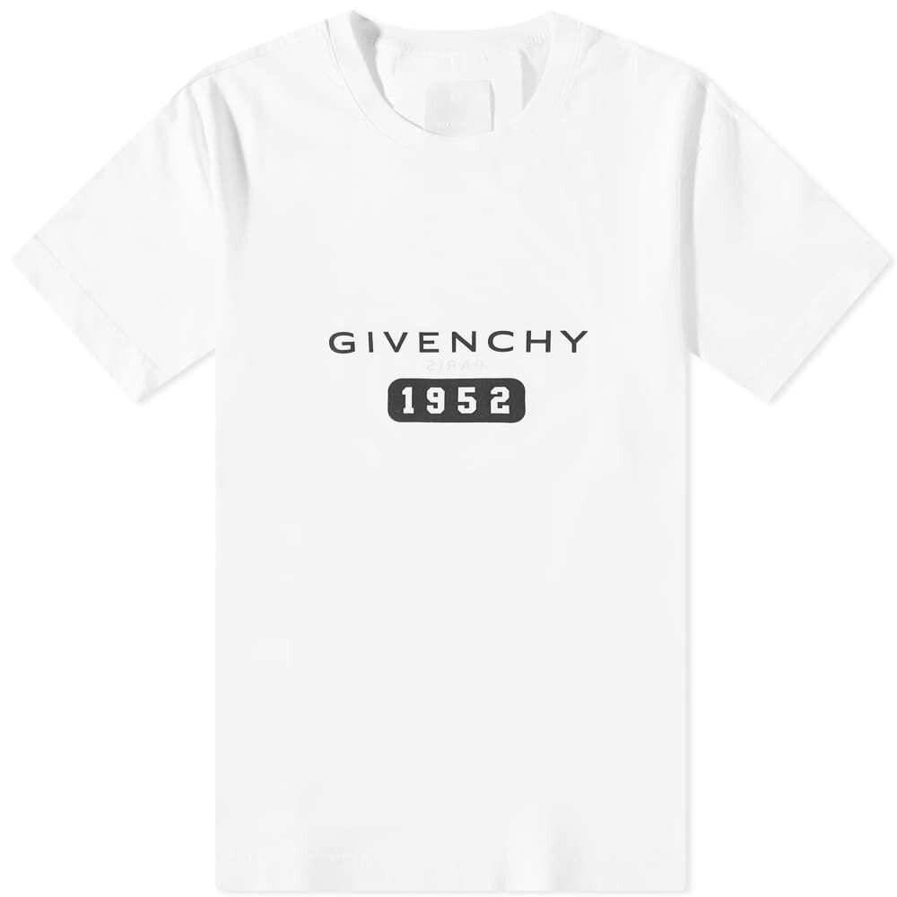 

Футболка Givenchy 1952 Reverse Logo Tee, Белый