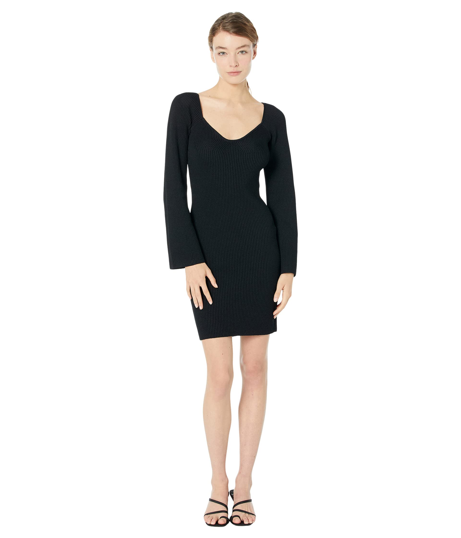 Платье line and dot, Melissa Sweater Mini Dress