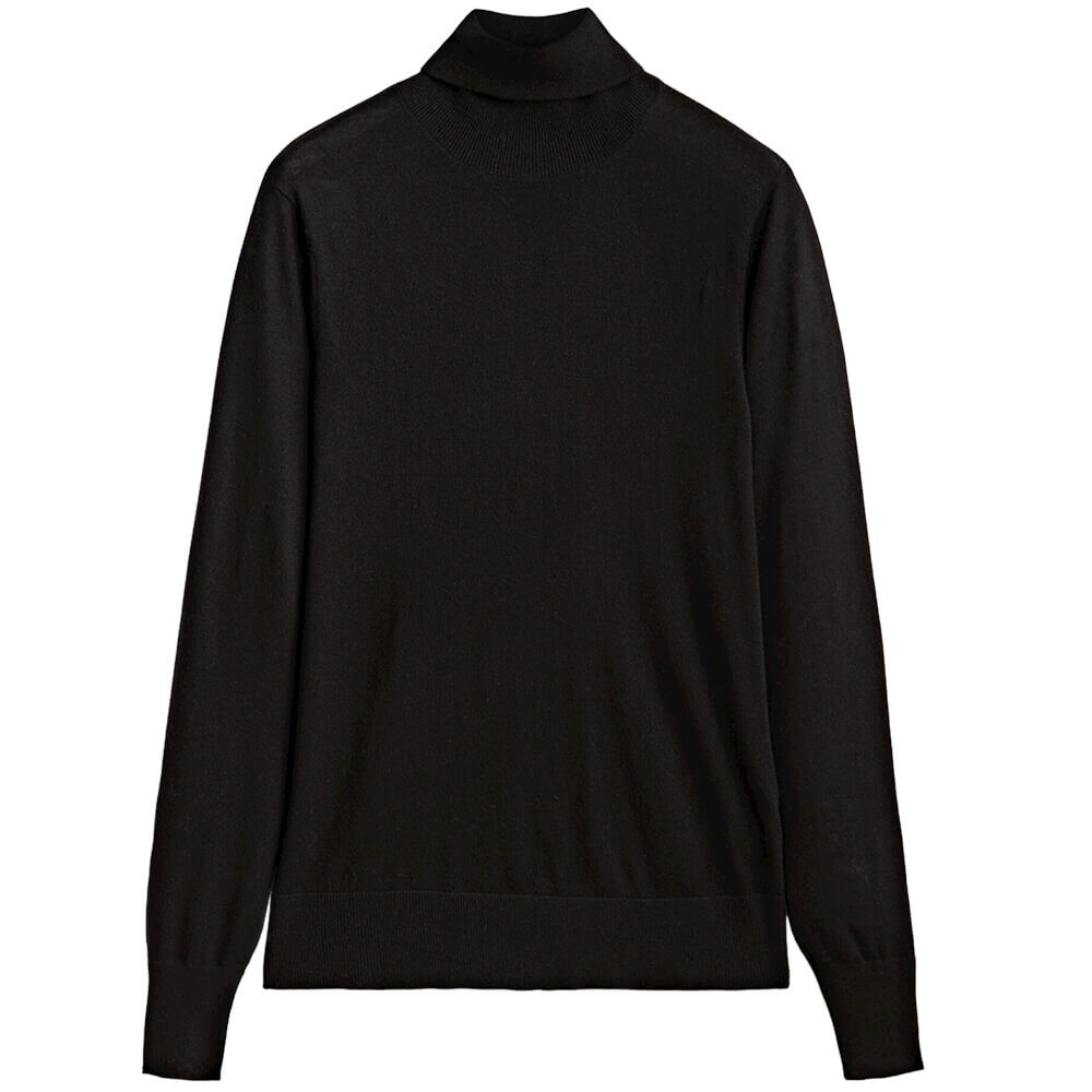 

Свитер Massimo Dutti Long Sleeve, черный