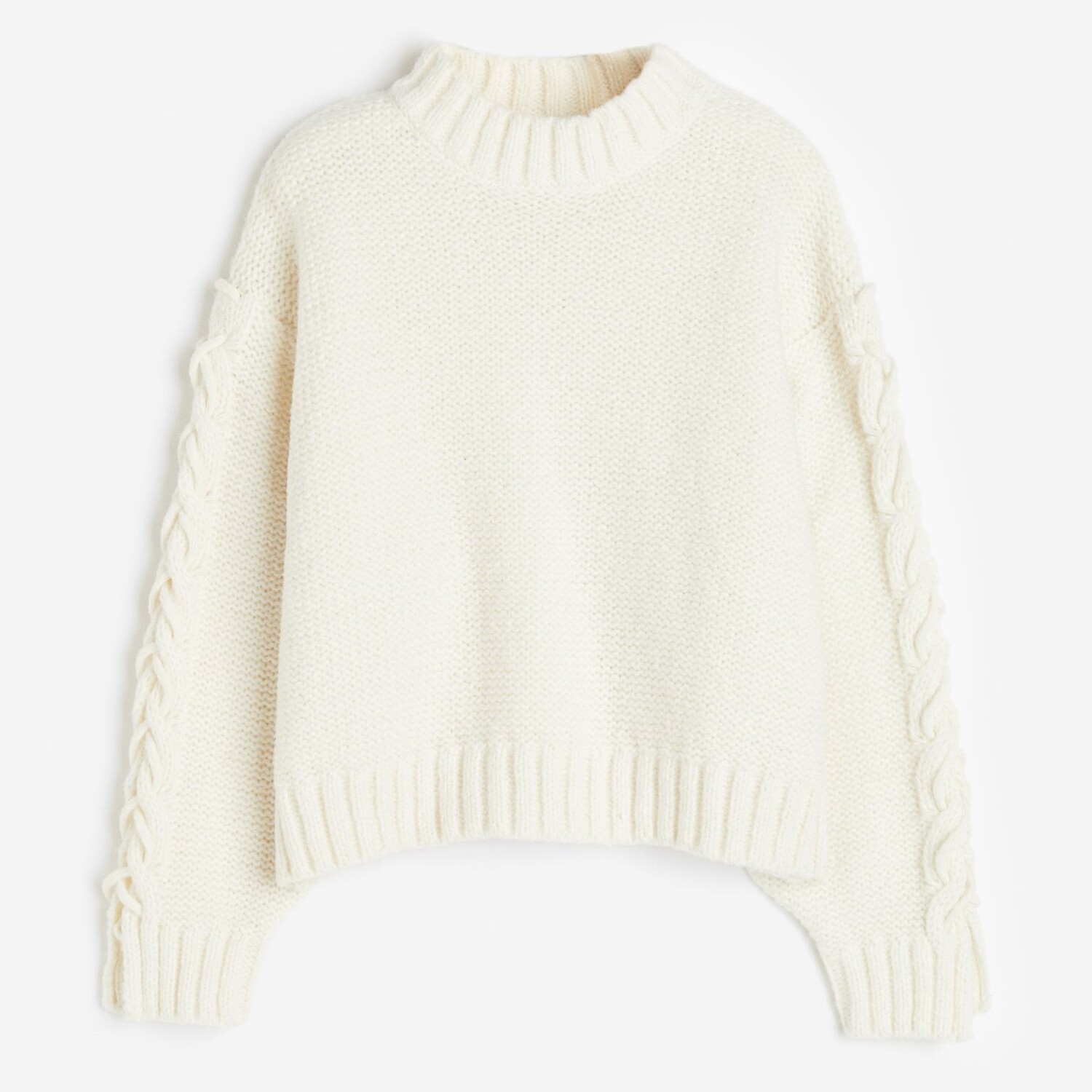 

Джемпер H&M Lacing-detail, кремовый, Бежевый