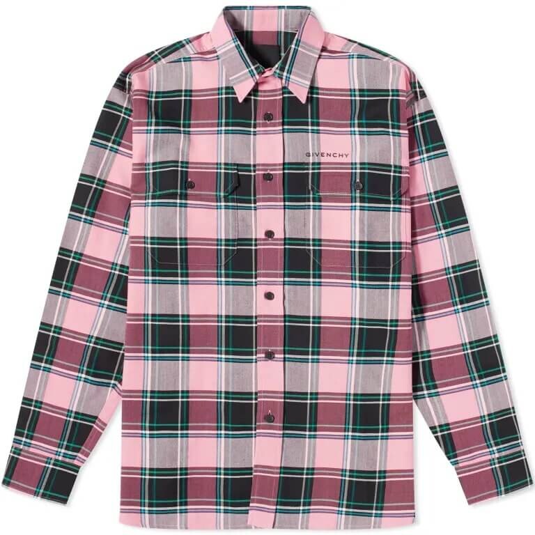 

Рубашка Givenchy Lumberjack, розовый