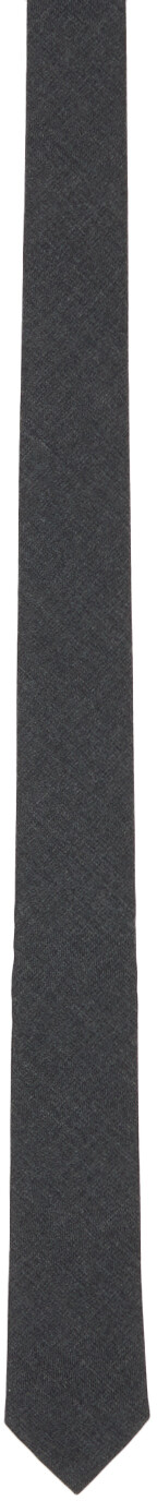 

Серый классический галстук Thom Browne