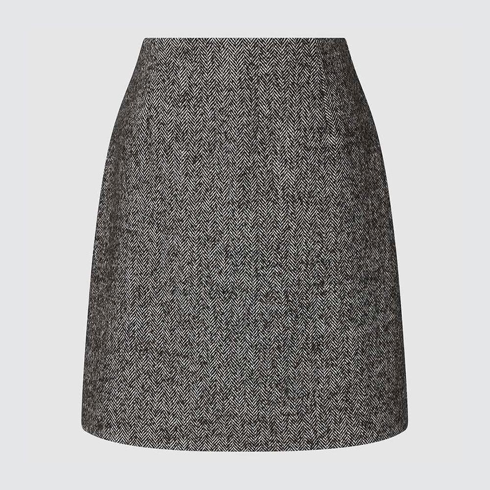

Юбка Uniqlo, серый