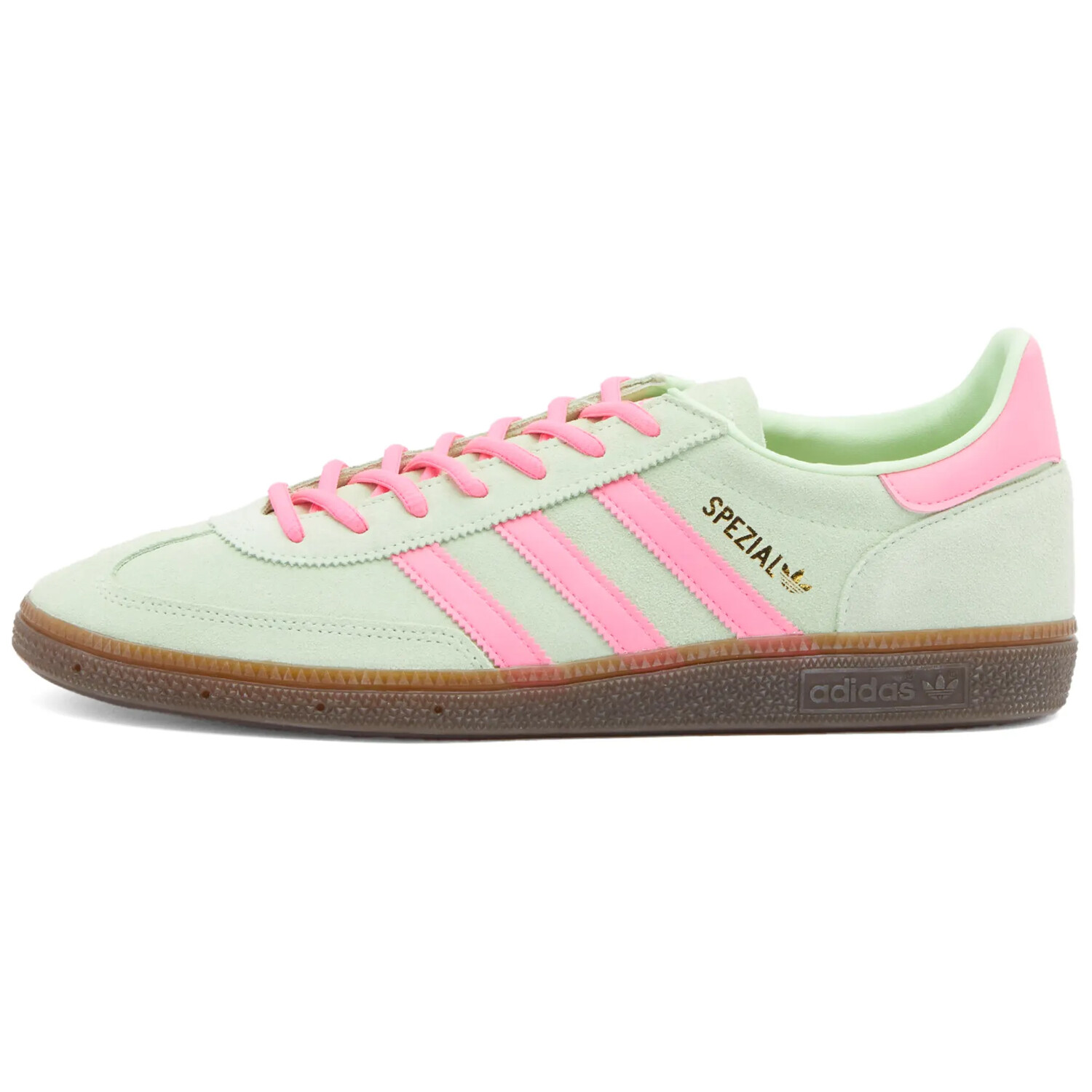 

Кроссовки Adidas Handball Spezial, салатовый/розовый, Зеленый