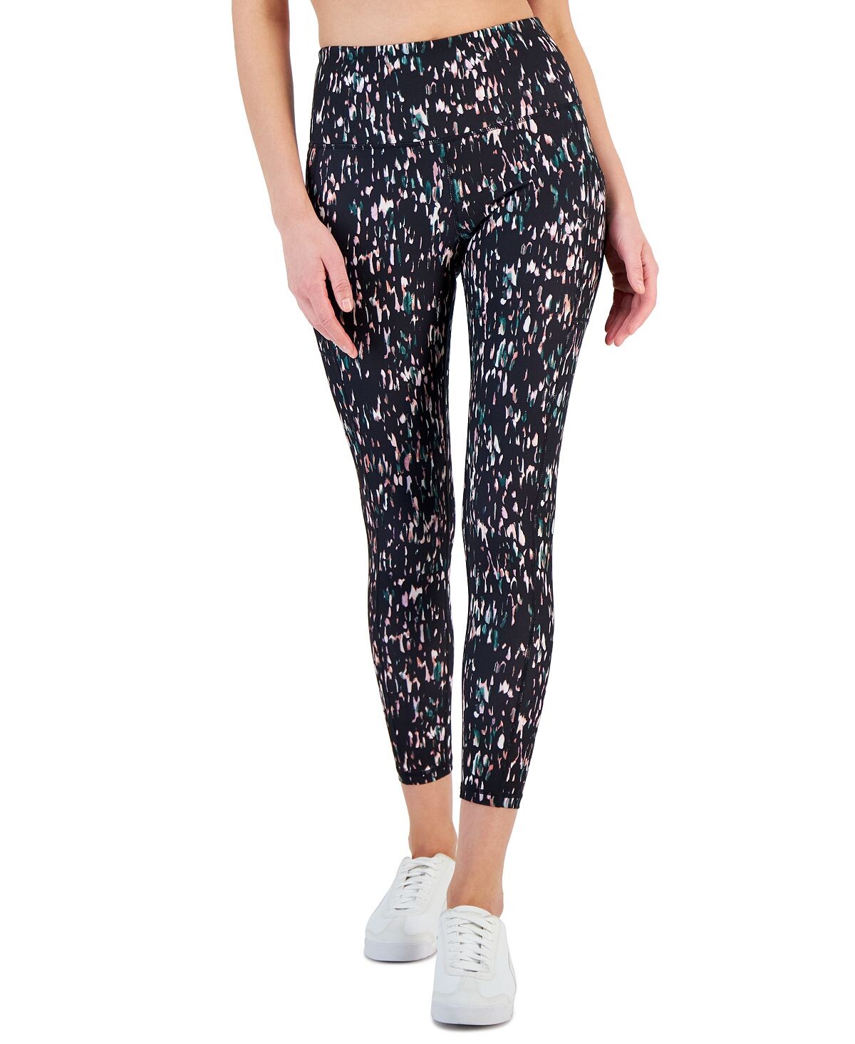 

Леггинсы petite soft sprint с боковыми карманами 7/8, созданные для macy's ID Ideology, мульти