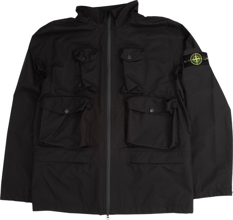 

Куртка Stone Island Packable Jacket 'Black', черный