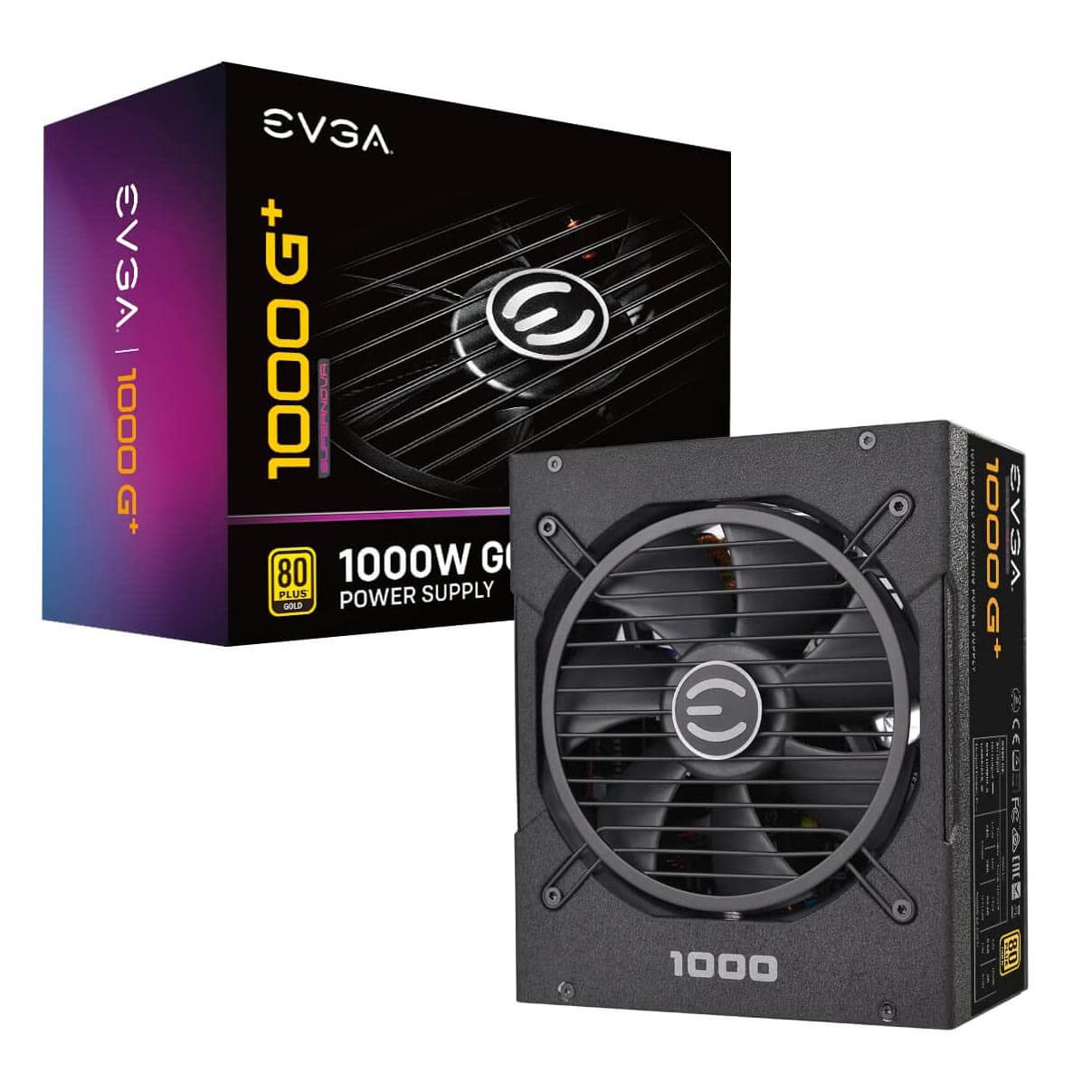 Блок питания EVGA SuperNOVA 1000 G+ 120-GP-1000-X1 – купить из-за границы  через сервис «CDEK.Shopping»