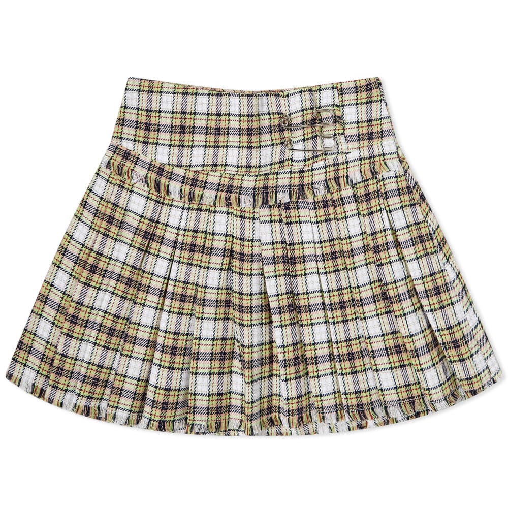 

Юбка Danielle Guizio Pleated Safety Pin Mini Skirt