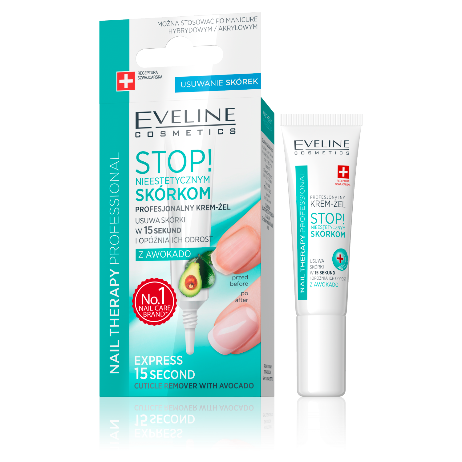 цена Eveline Cosmetics Nail Therapy Professional гель для удаления кутикулы, 12 мл