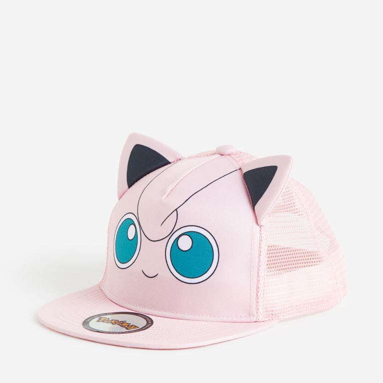 

Кепка H&M x Pokémon Motif-detail, светло-розовый