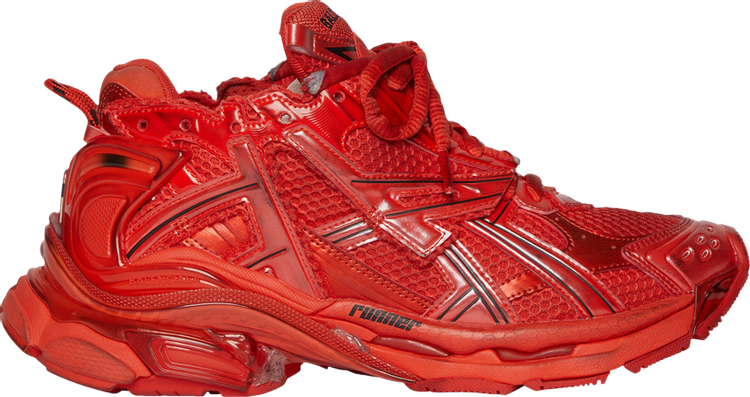 цена Кроссовки Balenciaga Runner Sneaker Red, красный