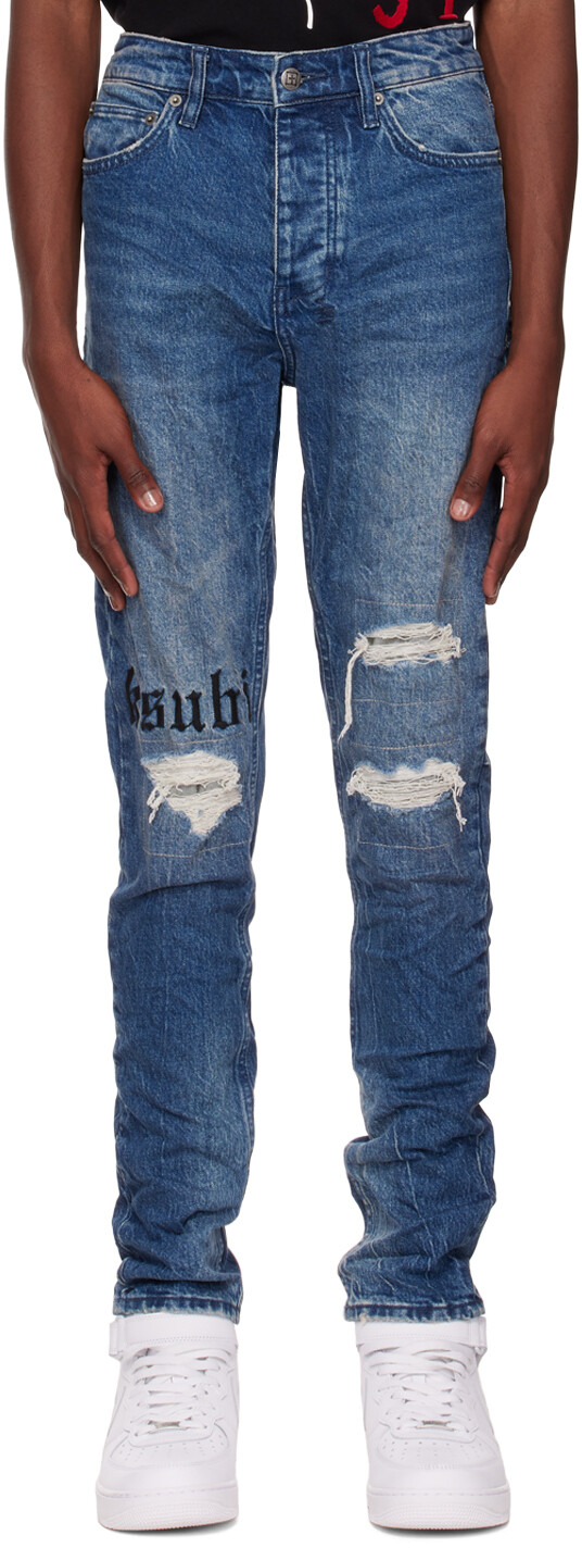 

Синие джинсы Chitch Boneyard Kult Ksubi
