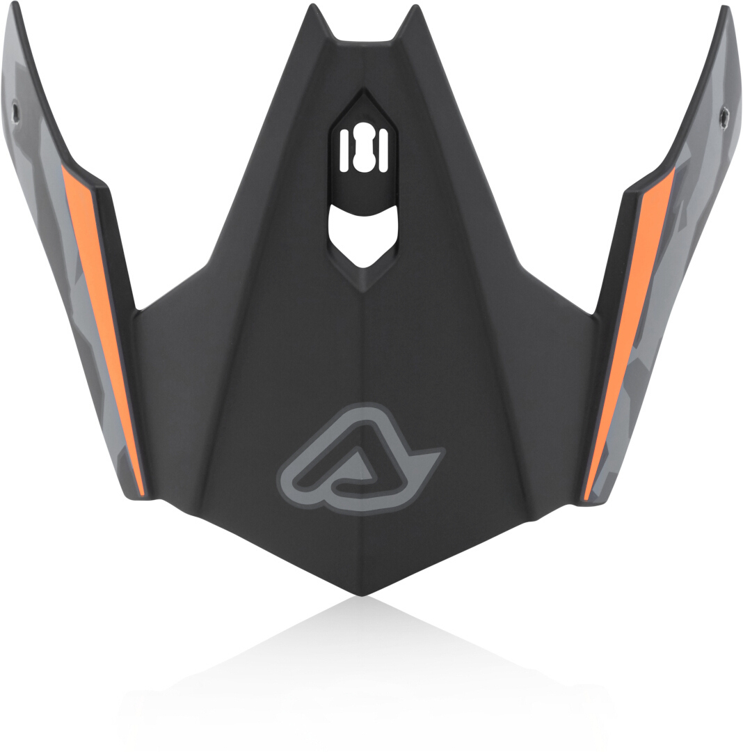 Пик запасной Acerbis Jet Aria для шлема, черный/оранжевый