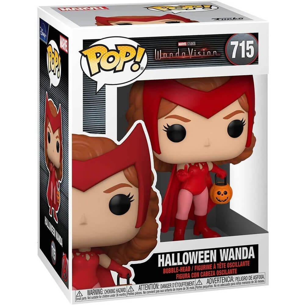 Фигурка Funko Pop! TV: Wanda Halloween наклейки marvel versus коллекционные