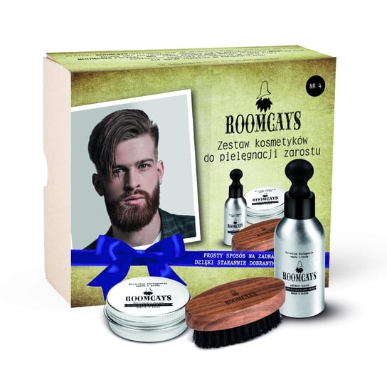 

Набор косметики для бороды и усов, 3 шт. Roomcays