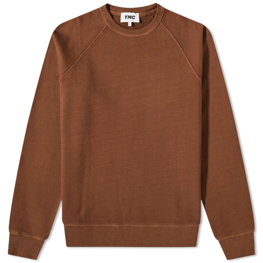 

Толстовка YMC Schrank Crew Sweat, Коричневый