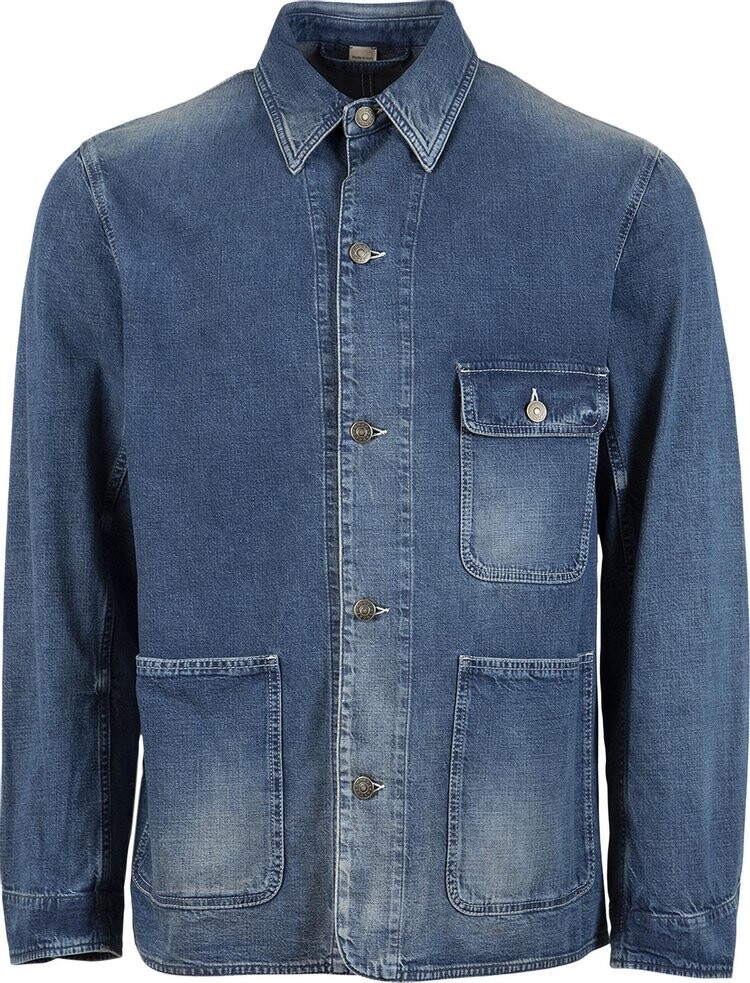 

Куртка Gucci Washed Denim Jacket Blue/Mix, синий