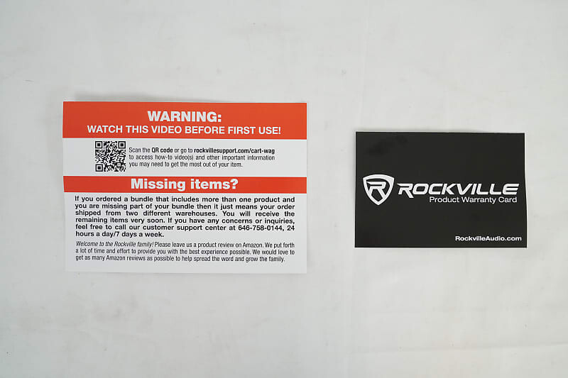 

Rockville CART-WAG Wagon Аксессуар/Огромная сумка для DJ Gear для Rock Cart Pro