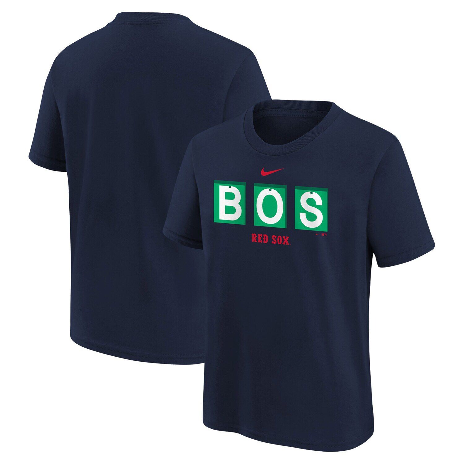 

Молодежная футболка Nike Navy Boston Red Sox Local Nike
