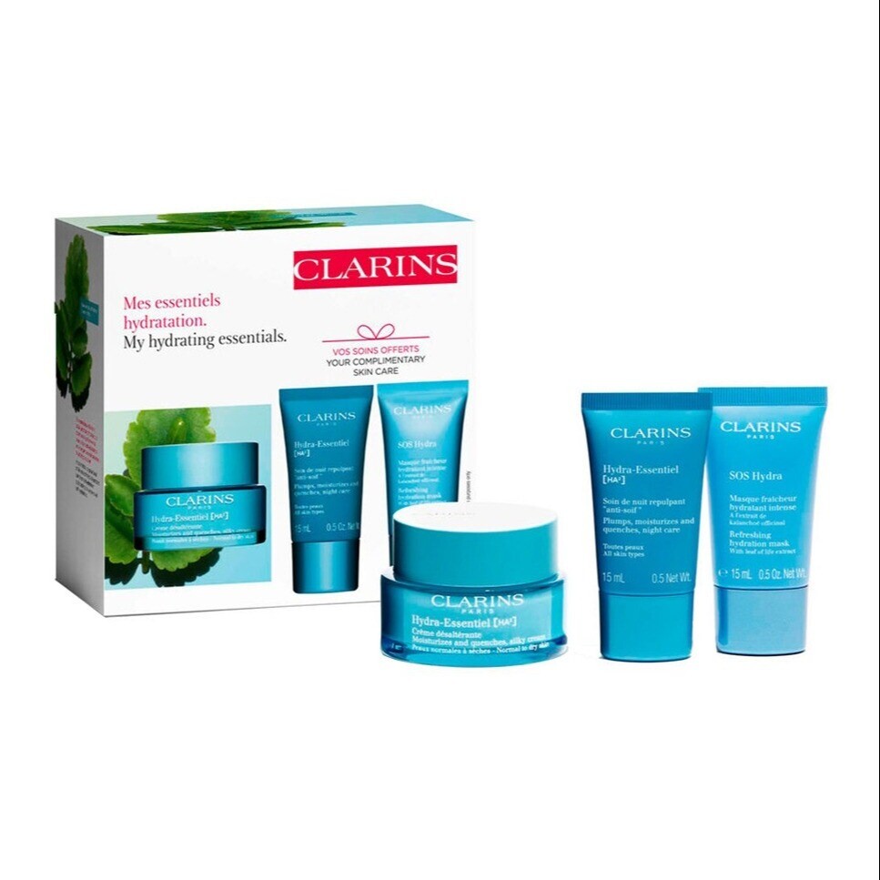 

Подарочный набор Clarins Hydra Essentiel xperto, 3 предмета
