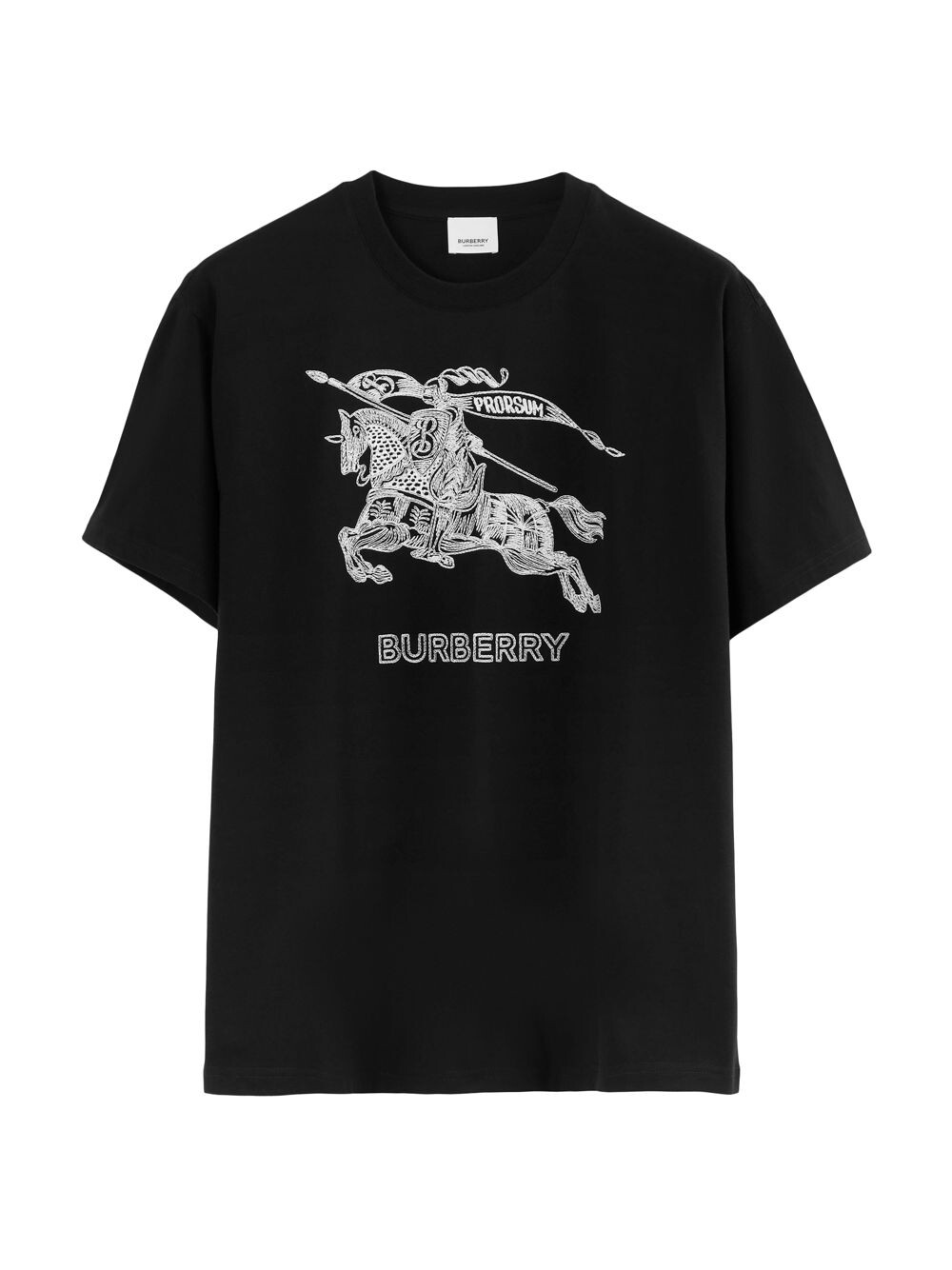 

Футболка Dezi Equestrian Knight Burberry, черный
