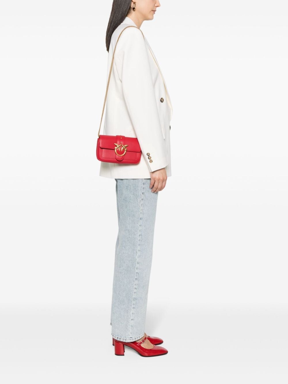 

Сумка POCKET LOVE BAG ONE SIMPLY Pinko, красный