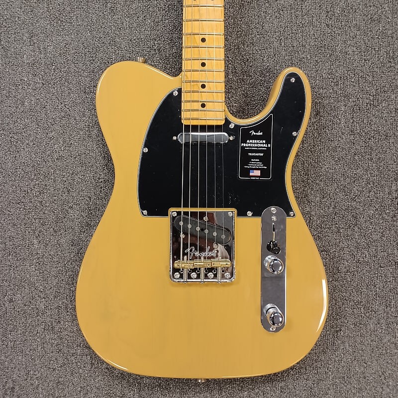 

Fender American Professional II Telecaster — цвет ириски блонд