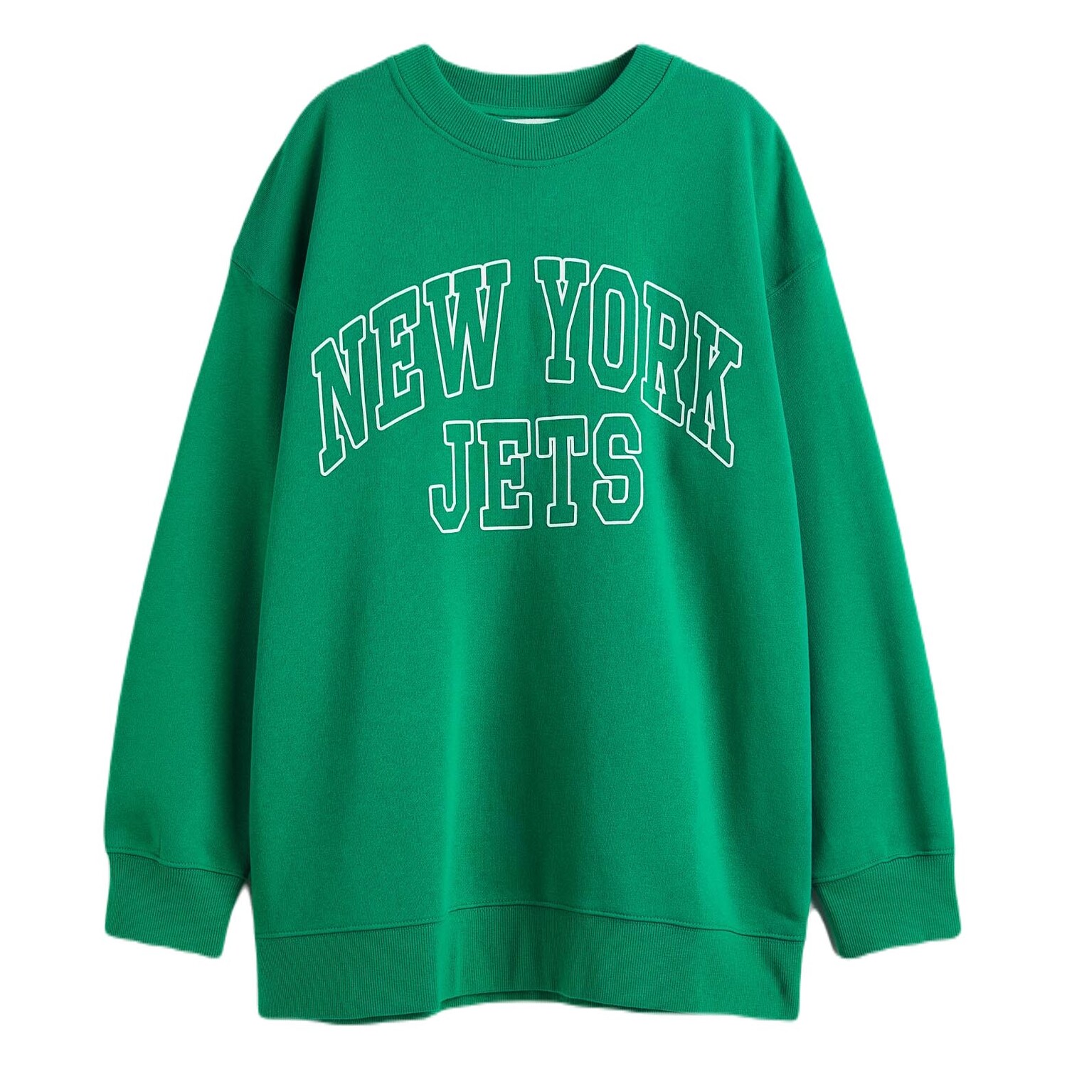 

Свитшот H&M New York Jets Oversize, голубой