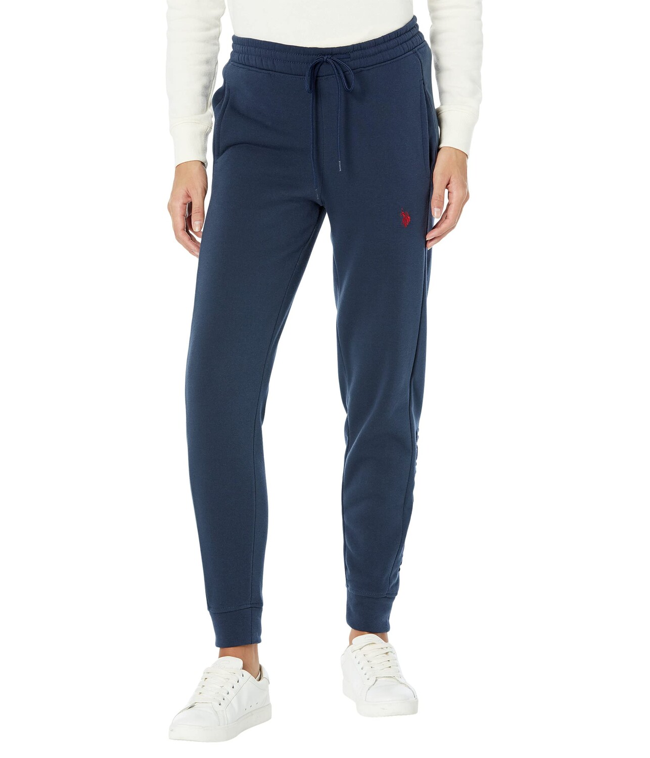 

Брюки U.S. POLO ASSN., Embossed Joggers, Черный