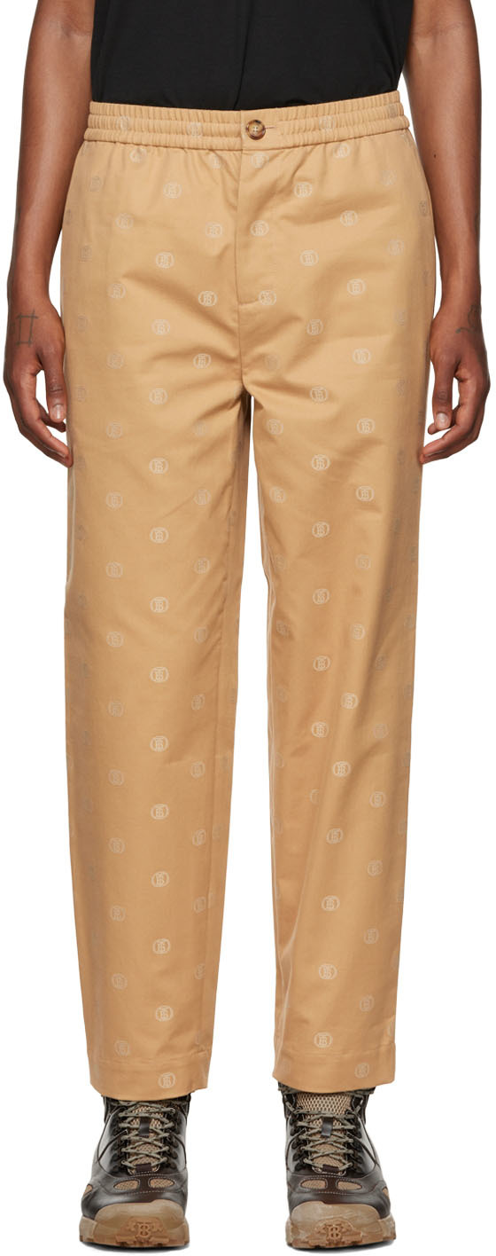 Желто-коричневые брюки Merrick Burberry