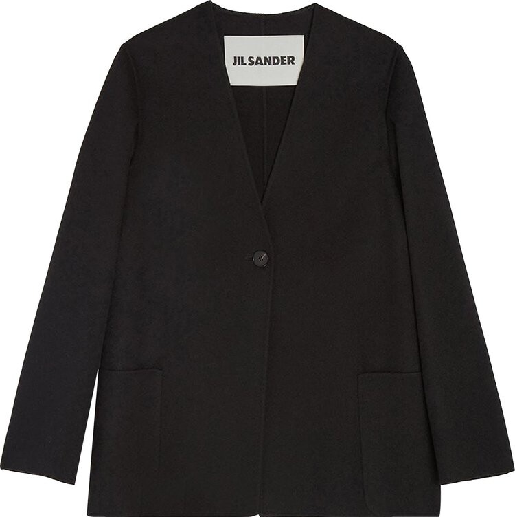 

Куртка Jil Sander Norris SV Double Breasted Jacket 'Black', черный