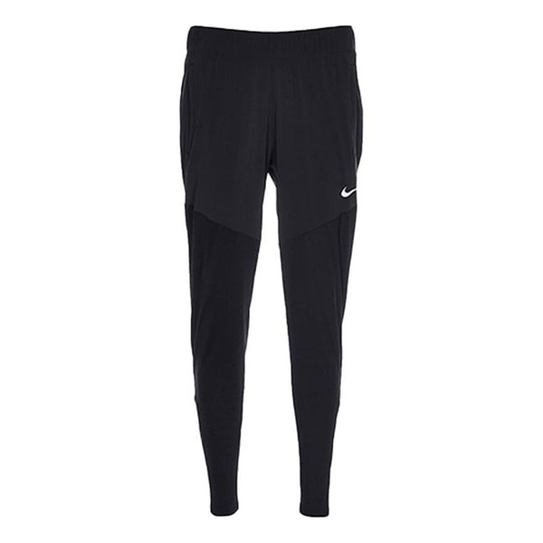 Штаны Nike Dri-FIT Essential Quick-dry Tight Running Sports Fitness Pants Black, Черный sexy exposed navel yoga t shirts women long sleeve running tees quick dry fitness gym crop tops solid sports shirts crop top