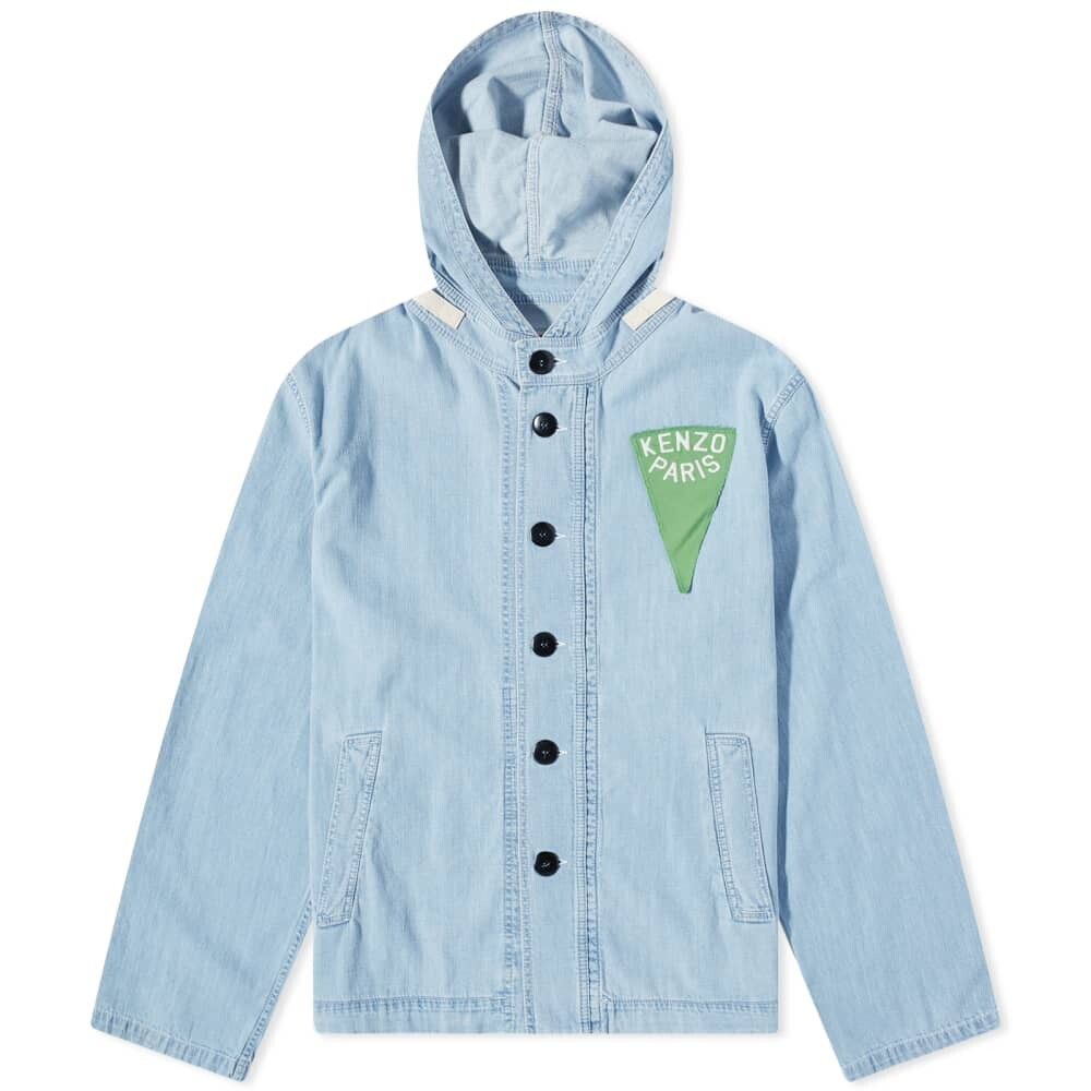 

enzo PARIS Stone Bleached Морская парка Kenzo Paris, Синий