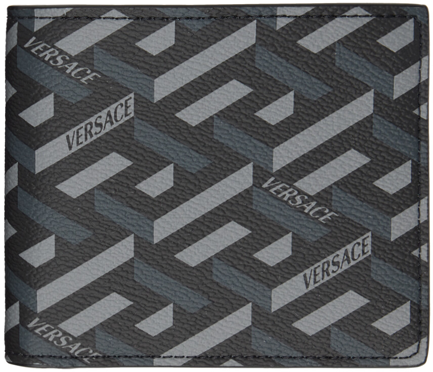 

Черный кошелек \La Greca\"" Versace