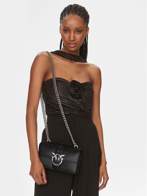 

Сумка MINI LOVE BAG ONE SIMPLY Pinko, черный