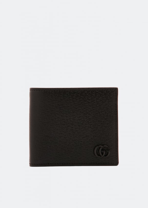 цена Кошелек GUCCI GG Marmont leather coin wallet, черный