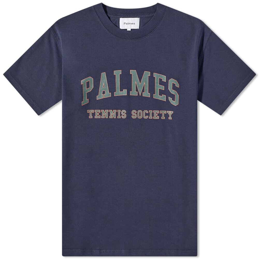 

Футболка Palmes Ivan Collegate Tee, Серый