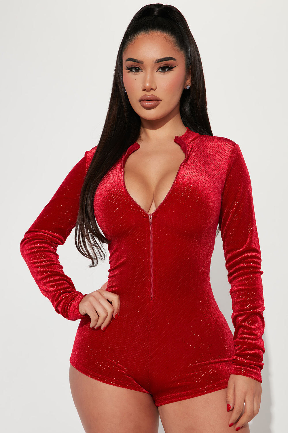 

Комбинезон Fashion Nova P8243, красный