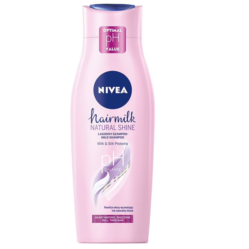

Nivea Мягкий шампунь-кондиционер для тусклых волос Hairmilk Natural Shine 400мл