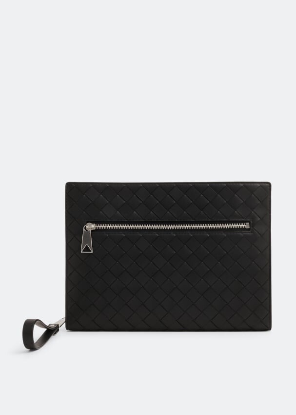 

Сумка BOTTEGA VENETA Intrecciato document case, черный