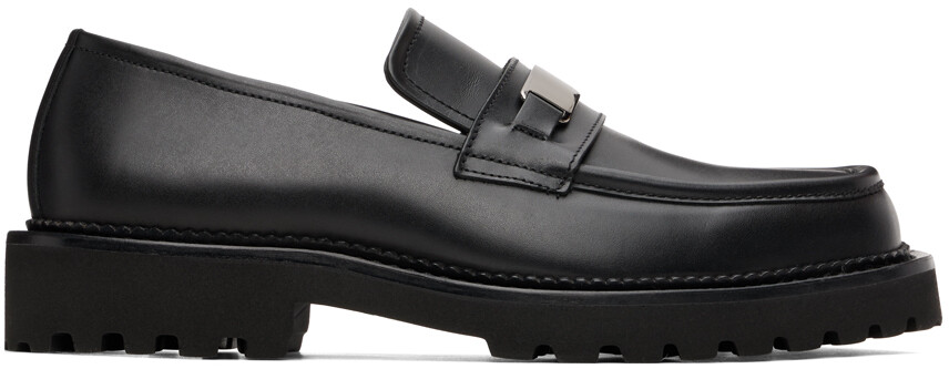 

Черные лоферы из телячьей кожи Filippa K