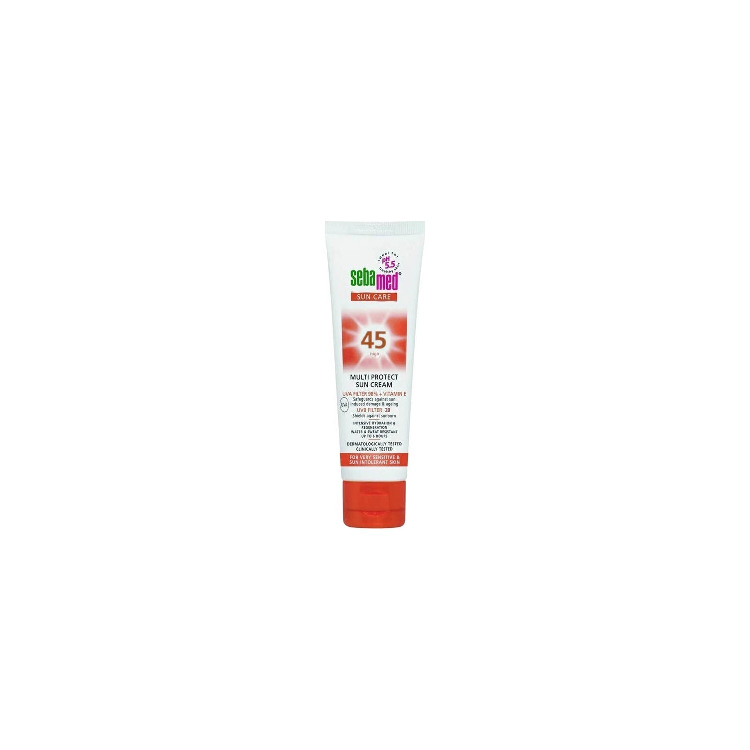 

Солнцезащитный крем Sebamed 45 Factor, 75 мл