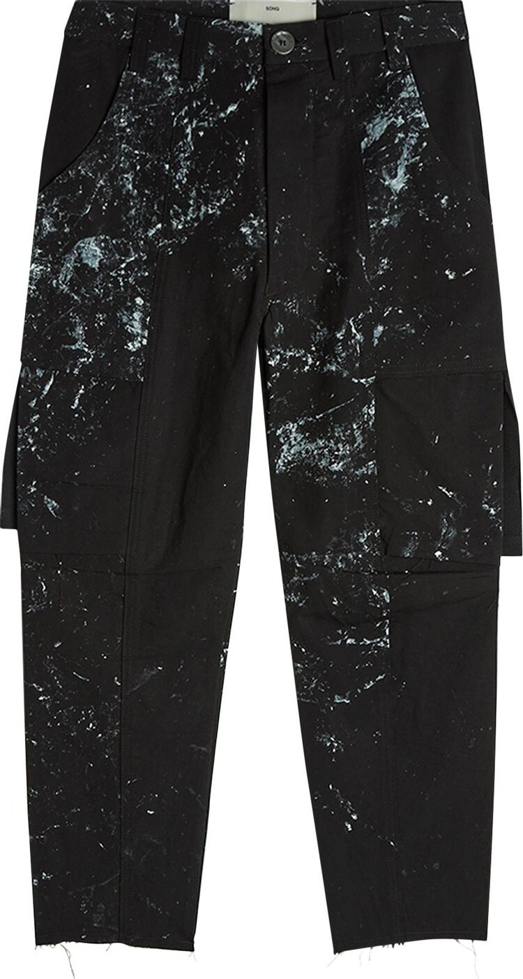 

Брюки Song for the Mute Kick Crop Cargo Pant 'Black', черный