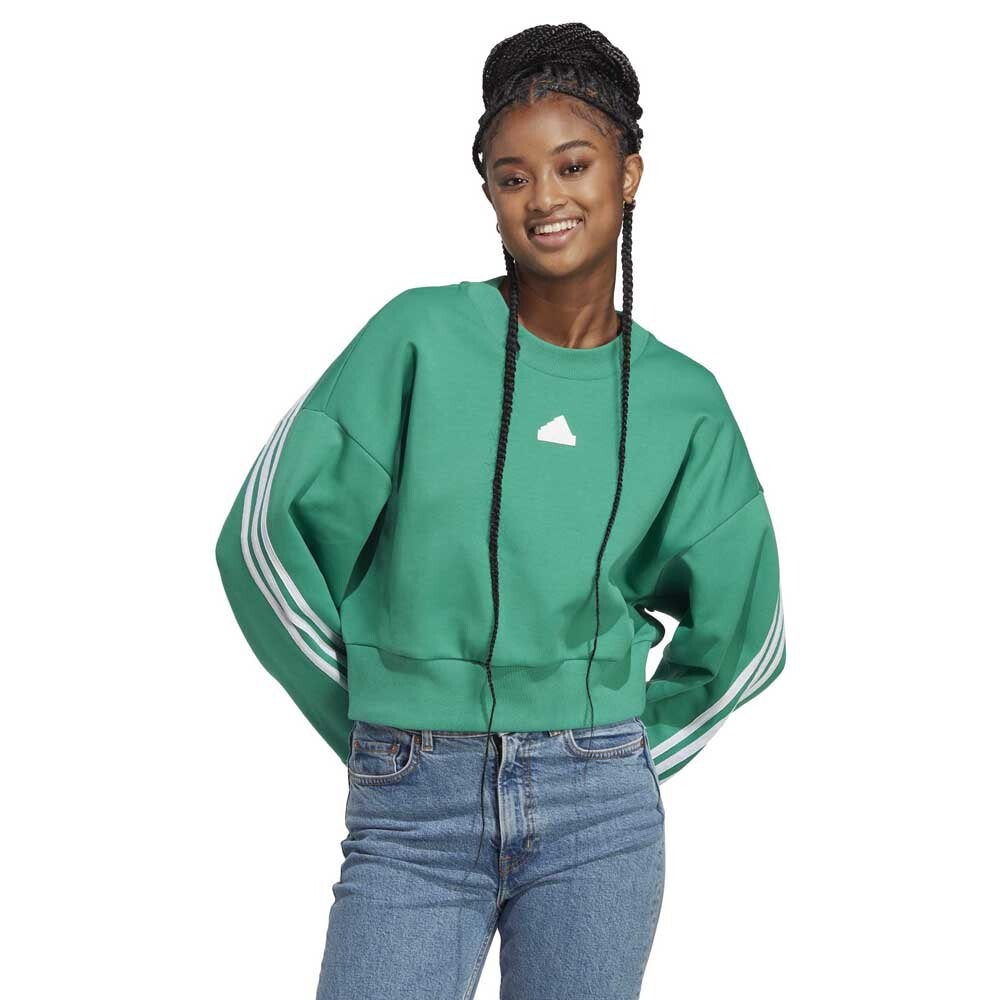 

Толстовка adidas Fi 3S Crew, зеленый
