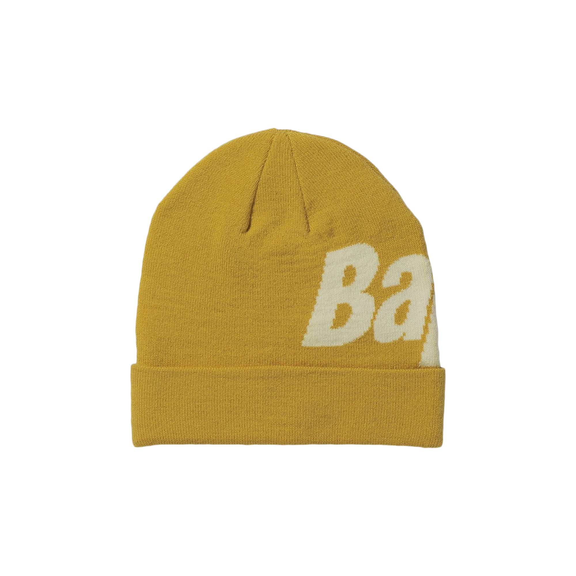 Вязаная шапка BAPE Желтая
