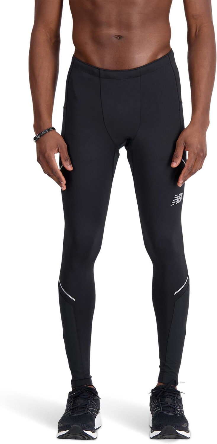 

Брюки Impact Run Heat Tights New Balance, черный