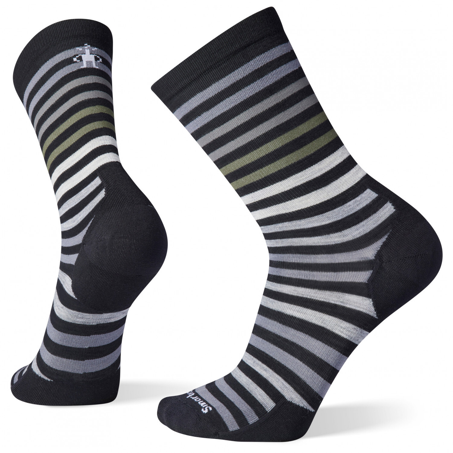 

Многофункциональные носки Smartwool Everyday Spruce Street Crew, черный
